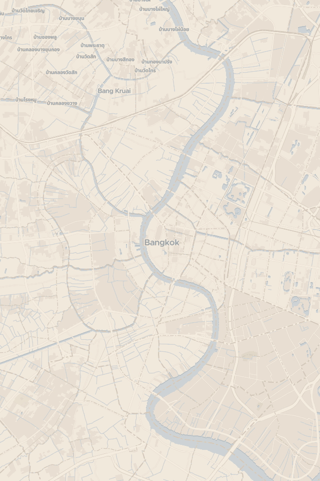 Map of Bangkok