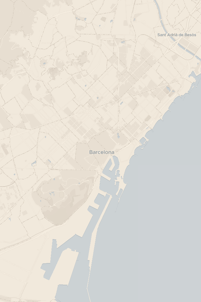 Map of Barcelona