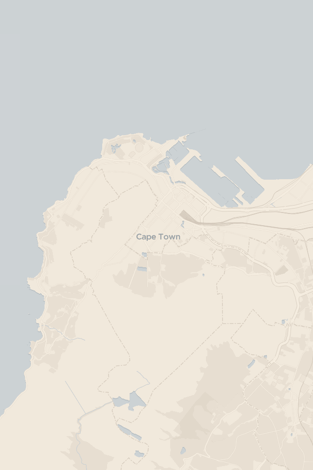 Map of Cape Town