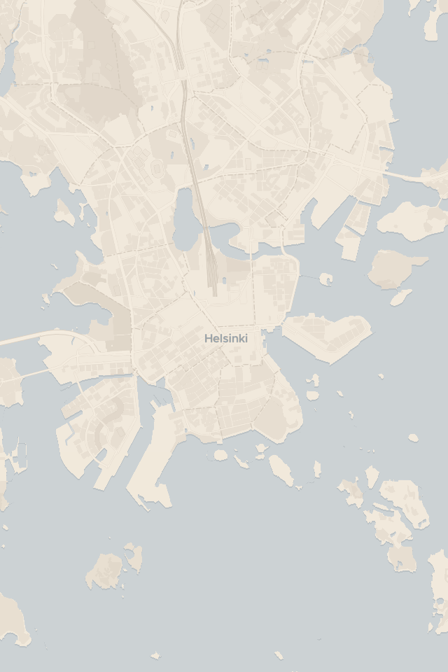 Map of Helsinki