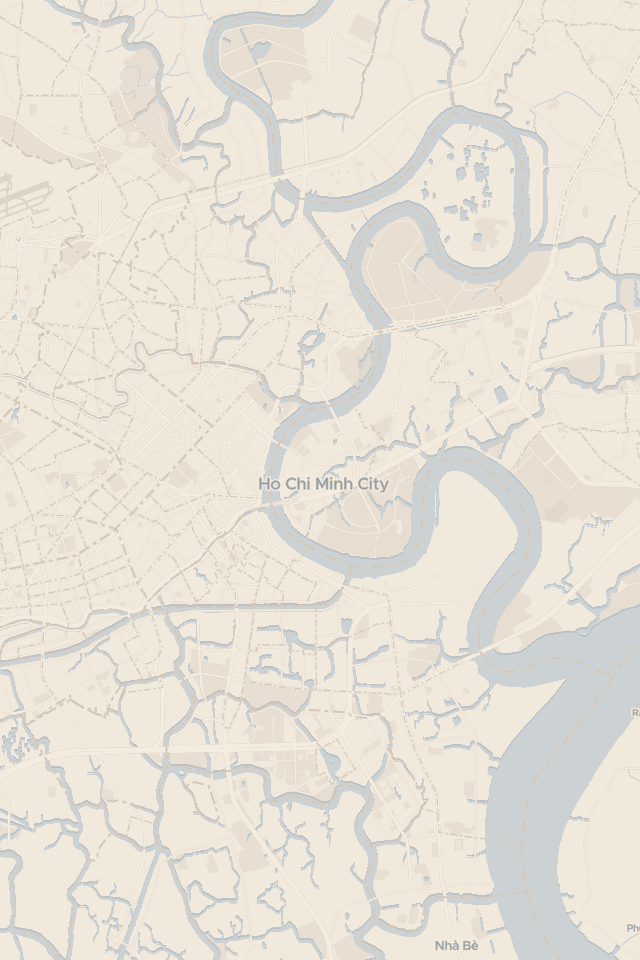 Map of Ho Chi Minh City