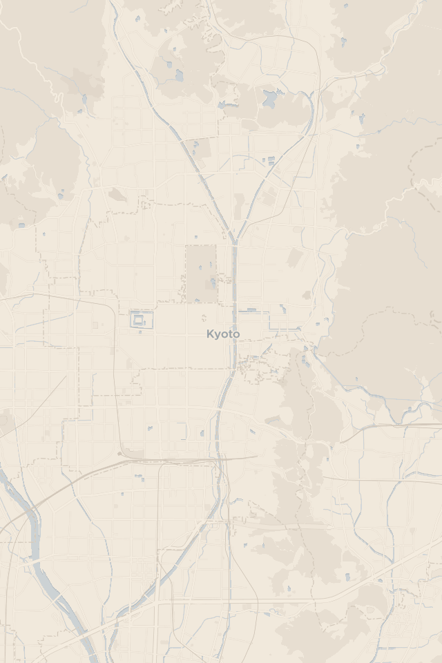 Map of Kyoto