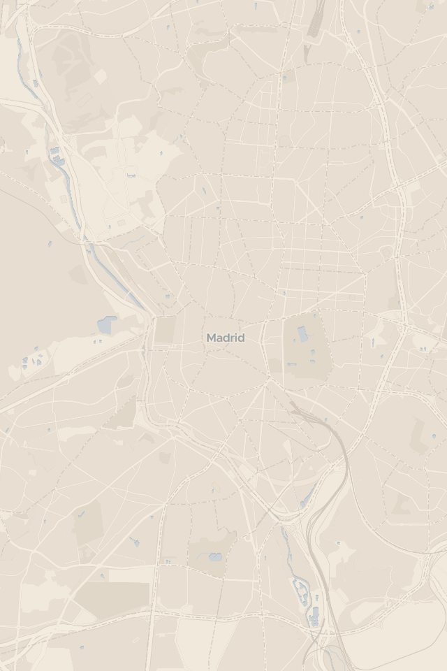 Map of Madrid