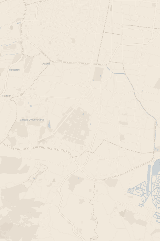 Map of Mexico City