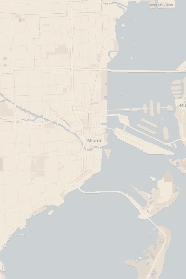 Map of Miami
