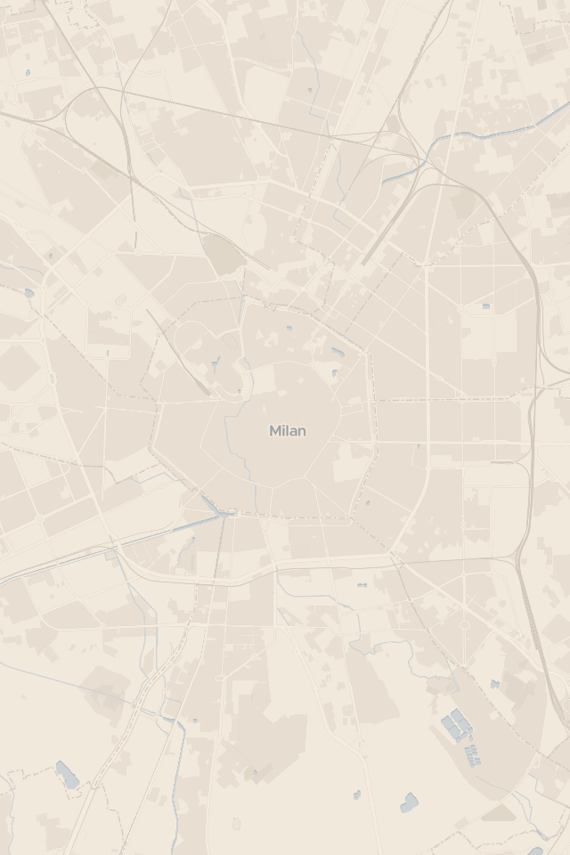 Map of Milan