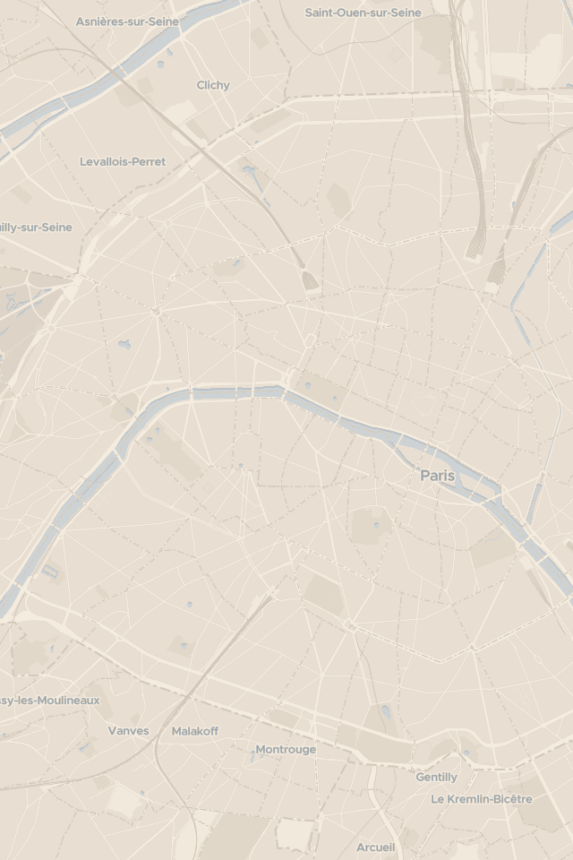 Map of Paris