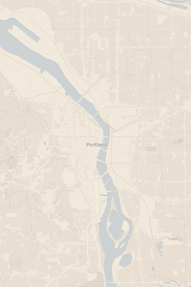 Map of Portland
