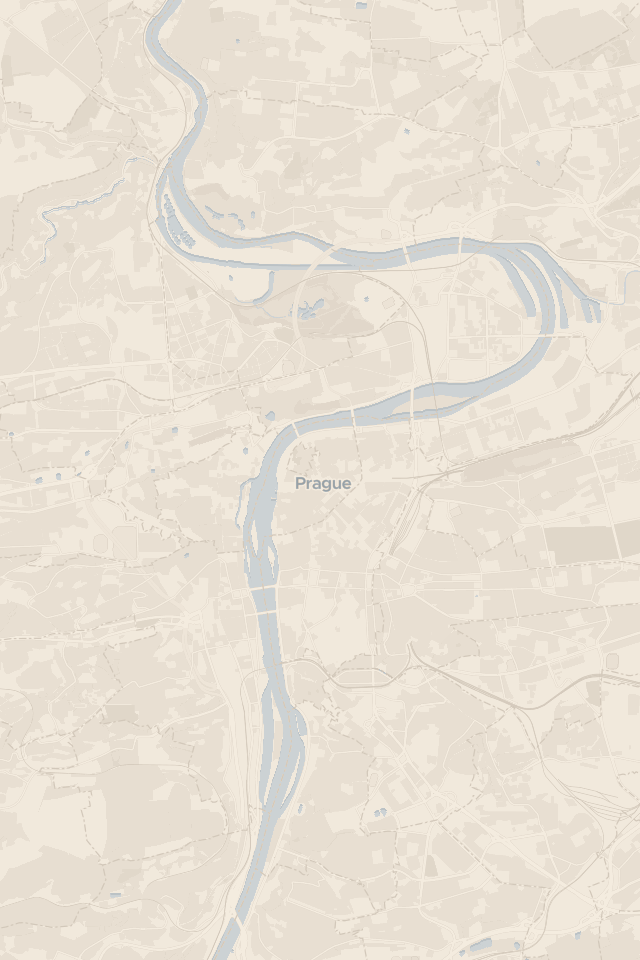 Map of Prague