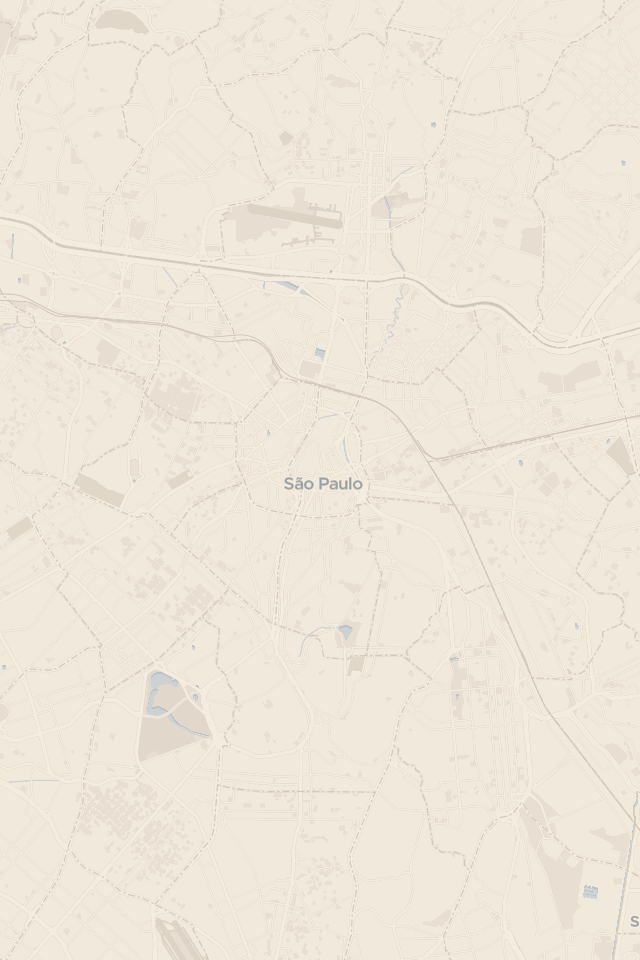 Map of São Paulo