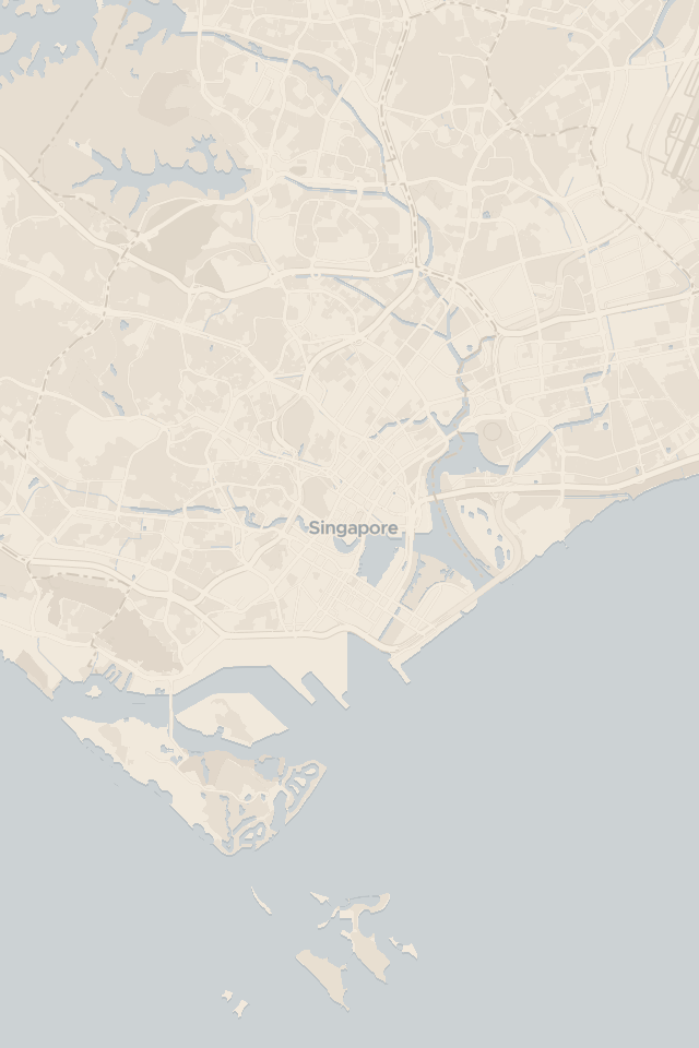 Map of Singapore