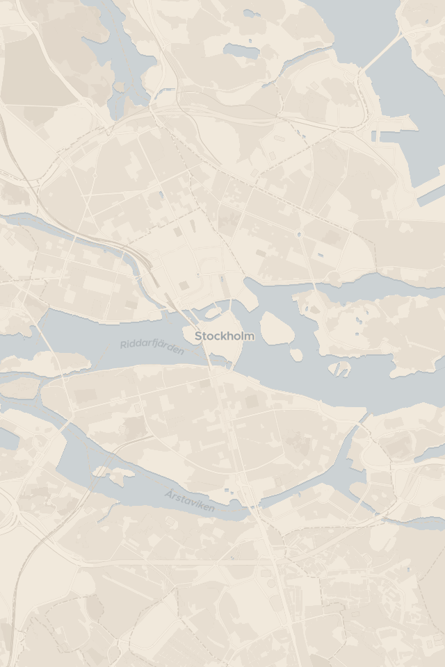 Map of Stockholm