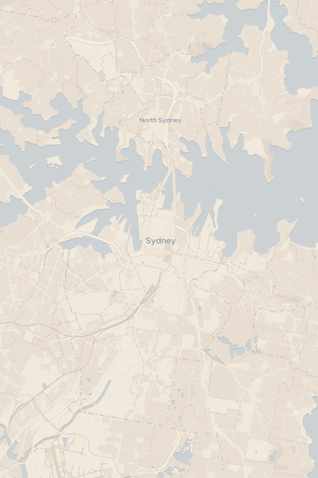 Map of Sydney