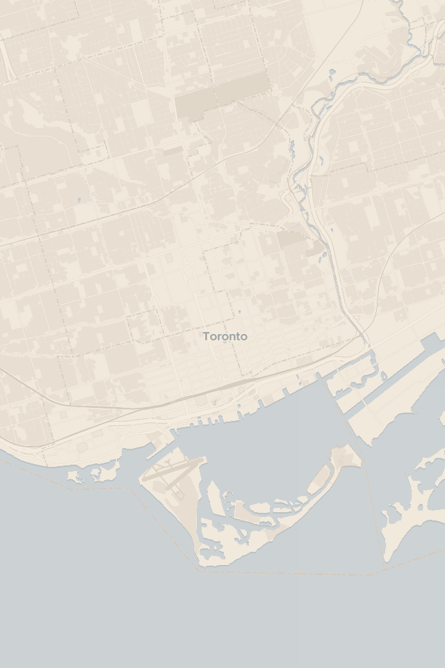 Map of Toronto