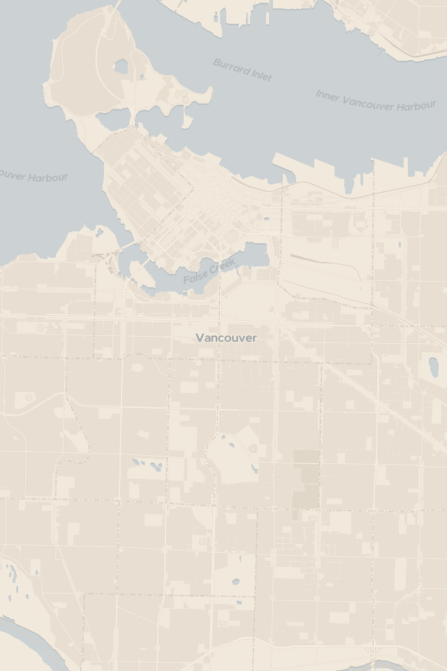 Map of Vancouver
