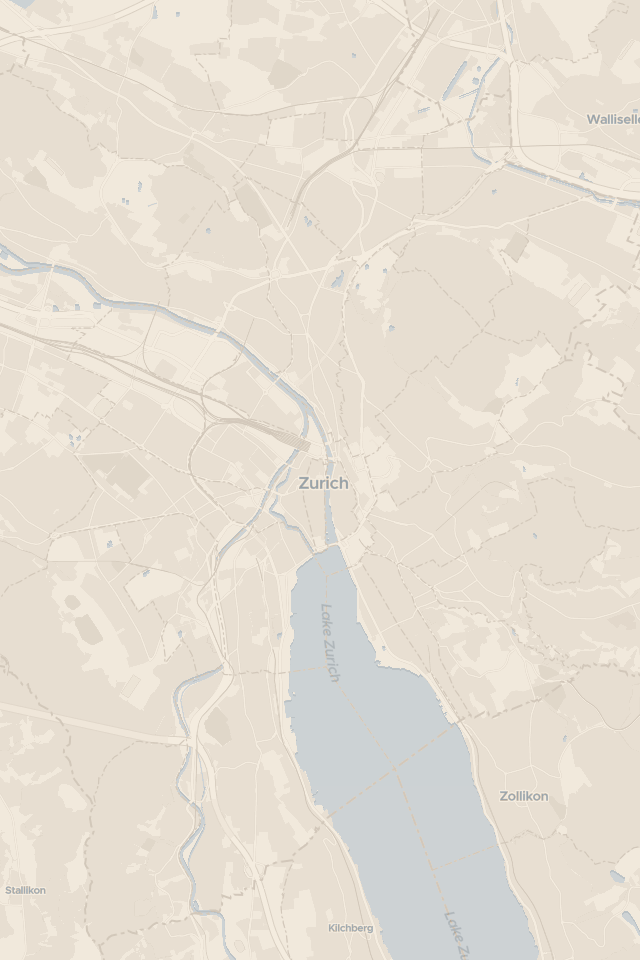 Map of Zurich
